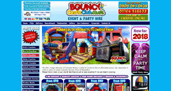 Desktop Screenshot of bouncycastleclub.co.uk